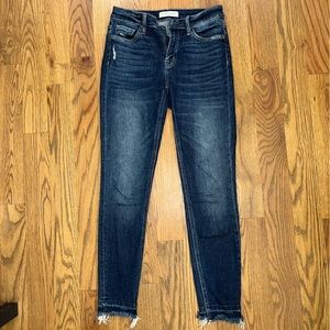 Dark Washed Skinny Jeans